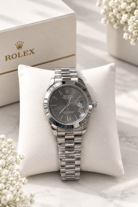 Rolex Roman Dial Luxury Men’s Watch – Premium Finish Edition