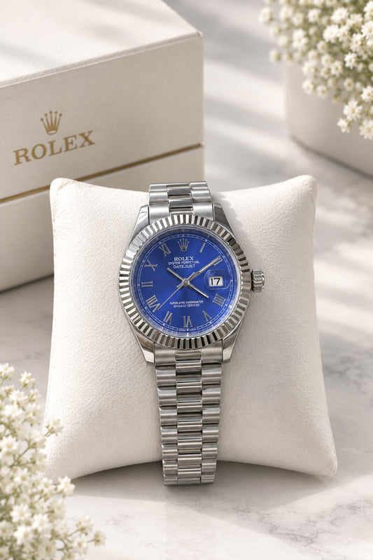 Rolex Roman Dial Luxury Men’s Watch – Premium Finish Edition